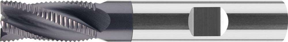 Frez do obr.zgr.pełnow. typ HR n.zakład.TiAlN HB 8,0mm długi 3-ostr. T25stopni,n.zakład.FORMAT