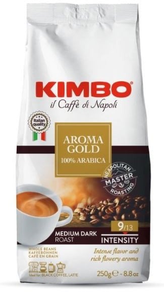 Kawa ziarnista Kimbo Aroma Gold 250 g