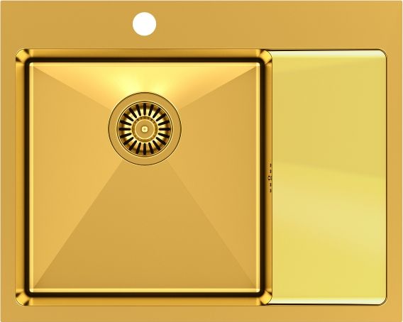 Zlewozmywak Quadron RUSSEL 116 SteelQ PVD złoty