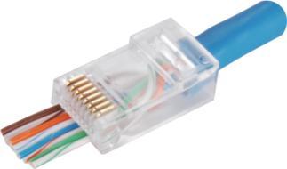 Alantec Wtyk przelotowy RJ45 UTP kat.6 (op.100 szt) (WT117)