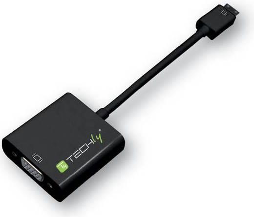 Adapter AV Techly HDMI Mini - D-Sub (VGA) czarny (302921)