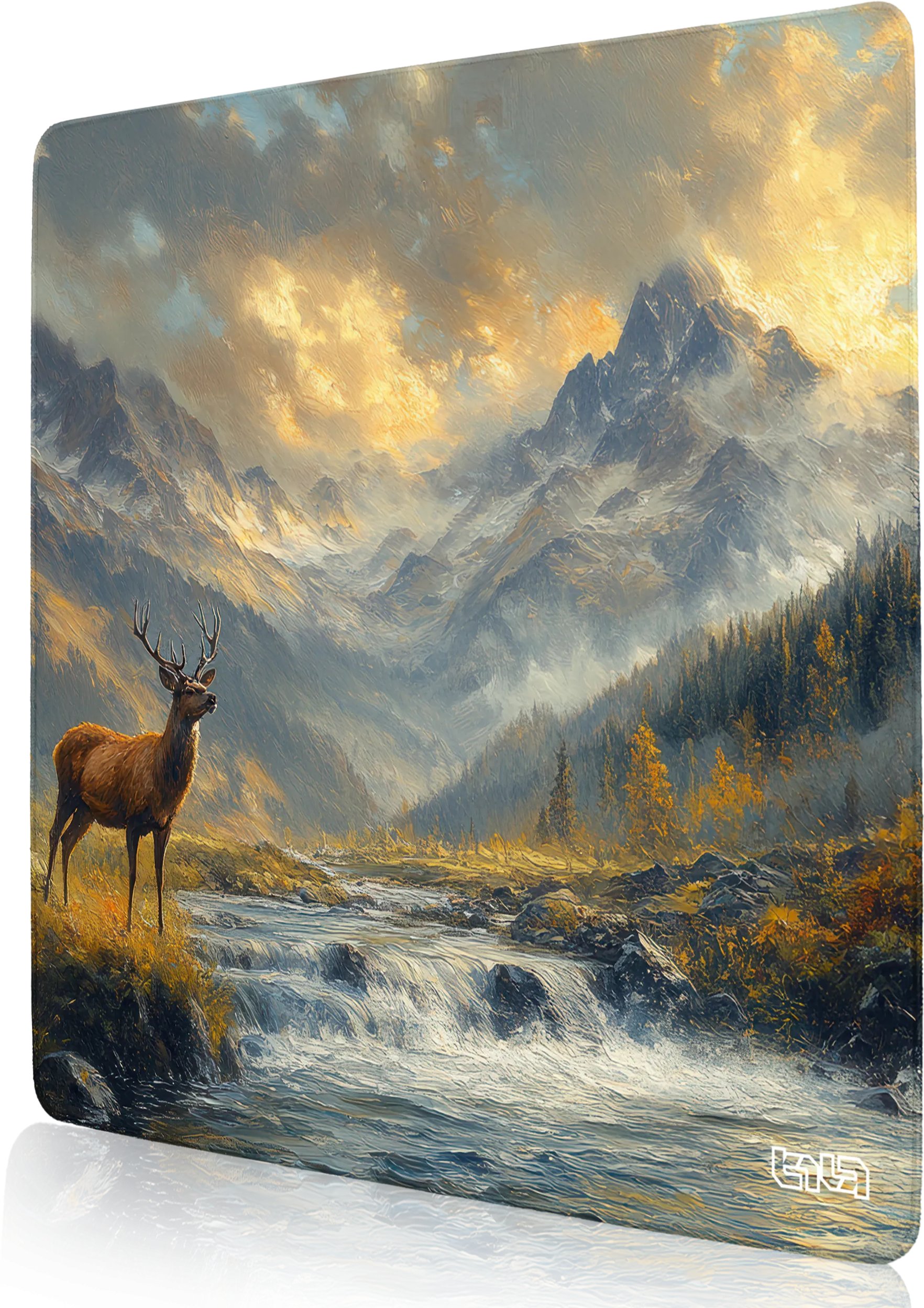 PODKŁADKA POD MYSZKĘ XXL Krajobraz Montany 30x30 TILT Antypoślizgowa