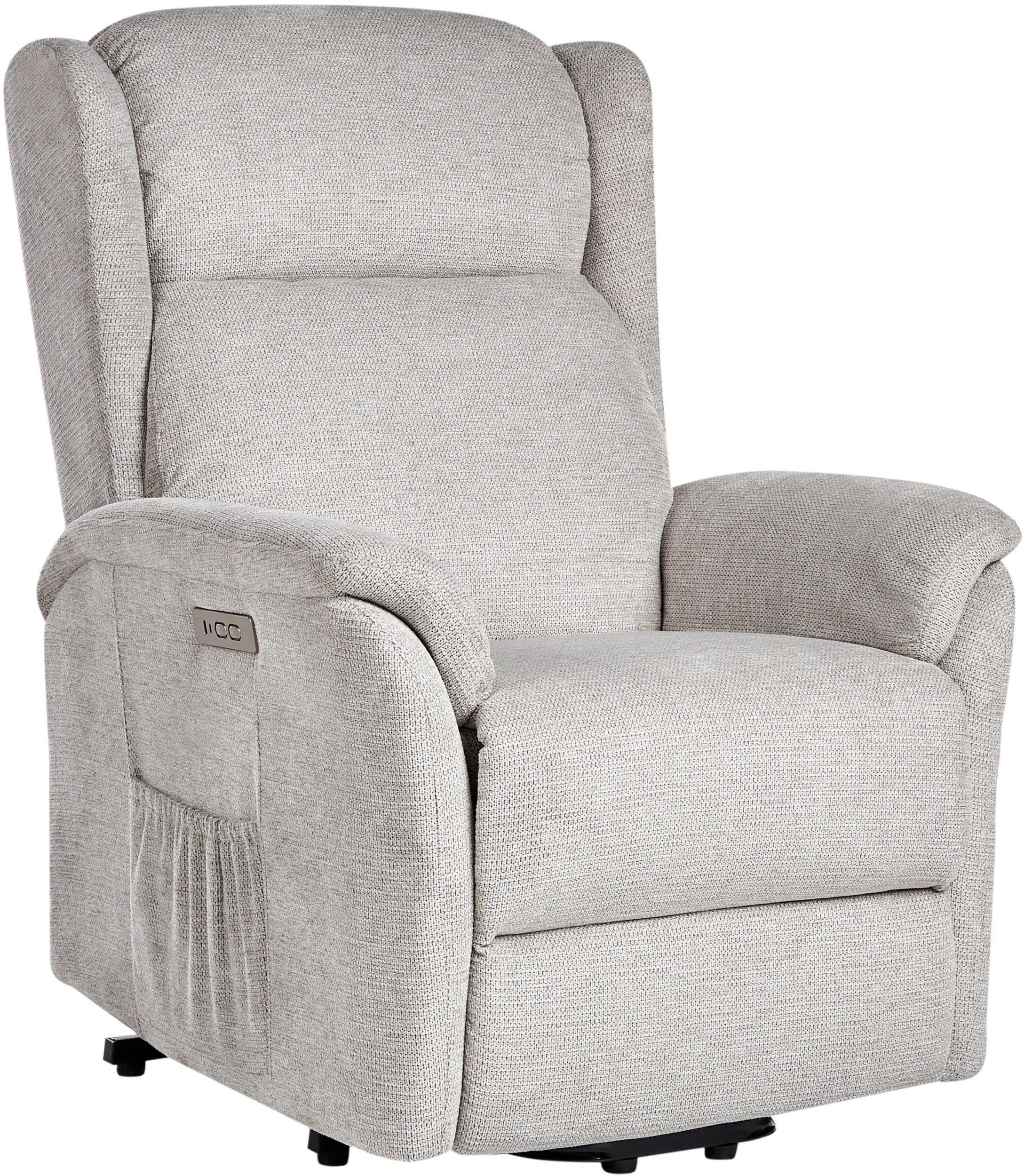 Elektryczny fotel rozkładany ELEGY Jasnoszary