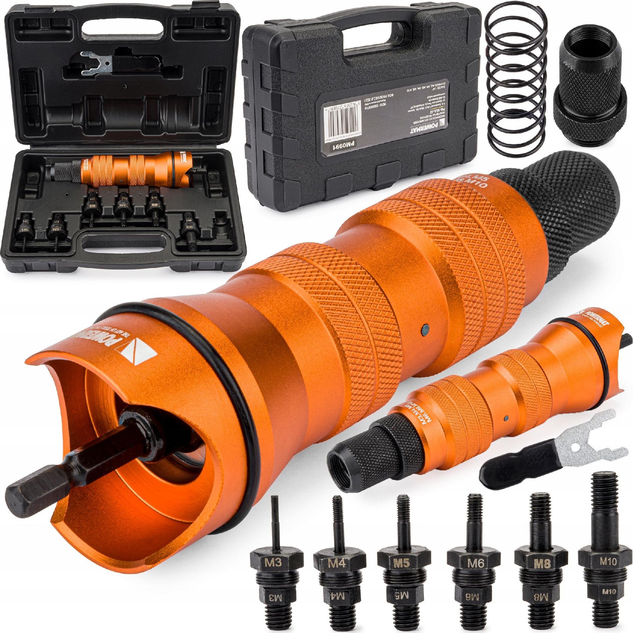 Powermat NITOWNICA NA WKRĘTARKĘ ADAPTER DO NITONAKRĘTEK 8el