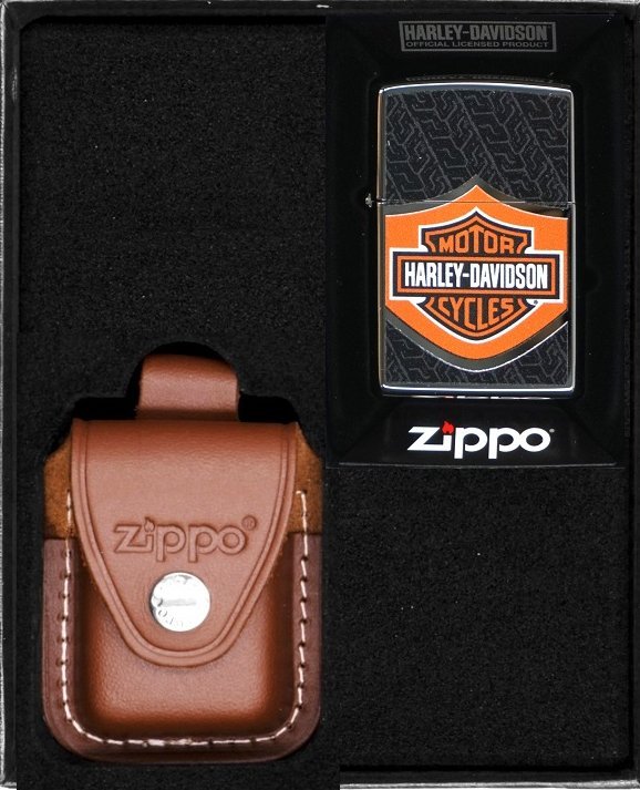 Zestaw ZIPPO Zapalniczka HARLEY DAVIDSON 4 Prezentowy No2