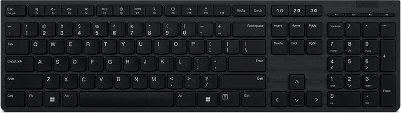 Lenovo 4Y41K04067 klawiatura RF Wireless + Bluetooth Czeski, Słowacki Szary