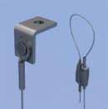 ERICO Zawiesie linkowe z łącznikiem kątowym 1,5mm x 2m (196501)