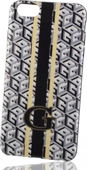 Guess Apsauginis dėklas GUESS G-Cube skirtas Apple iPhone 6/6S 4.7", Juodas