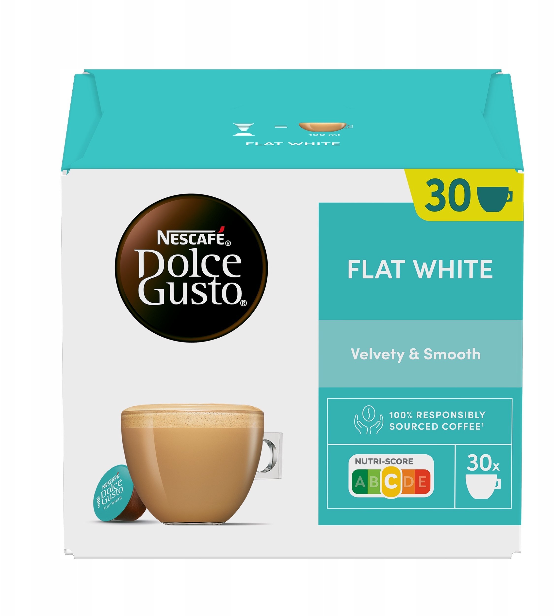 Kapsułki Nescafé Dolce Gusto Flat White 30 sztuk