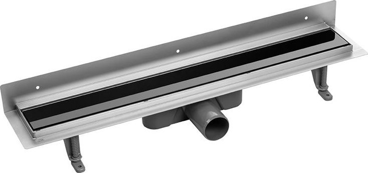 Laveo LAVEO Basso - odpływ liniowy przyścienny 90 cm