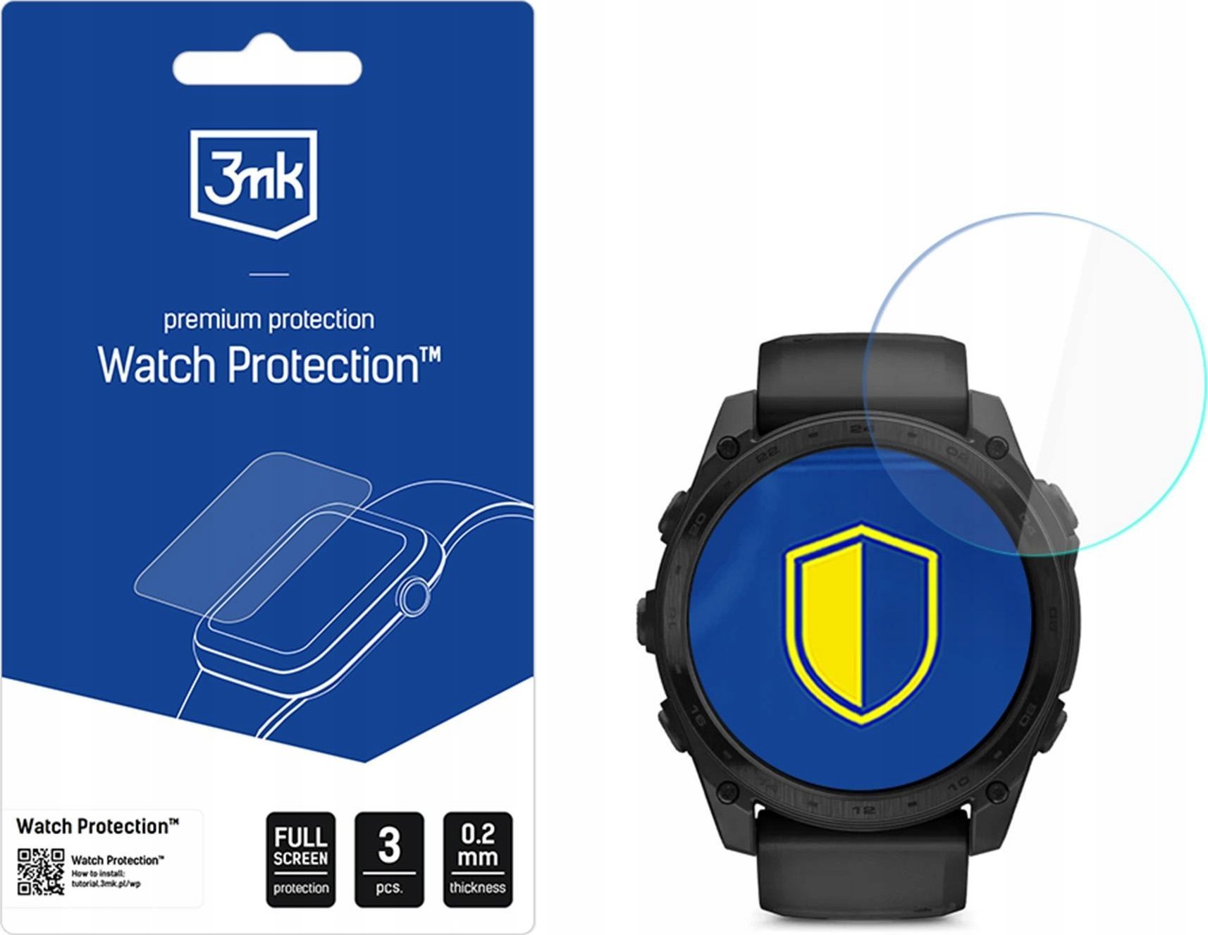 3mk Watch Protection FlexibleGlass pro Garmin Tactix 8 51mm (Amoled, Solar)