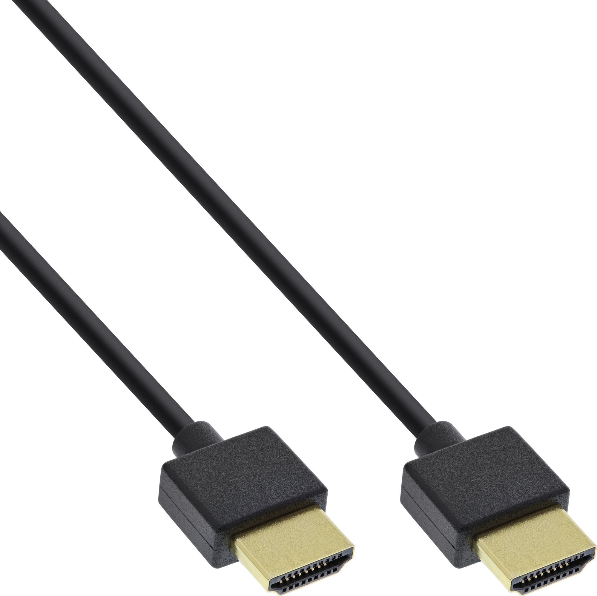 Kabel InLine HDMI - HDMI 1m czarny (17501S)