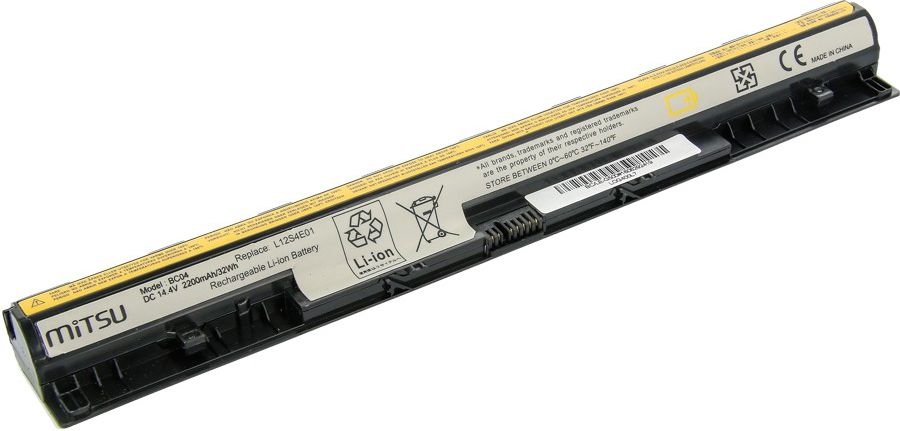 Bateria Mitsu do Lenovo IdeaPad G500s, G510s, G400s, 2200 mAh, 14.4V (BC/LE-G500)