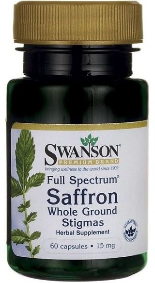 Swanson Full Spectrum szafran 60 kapsułek
