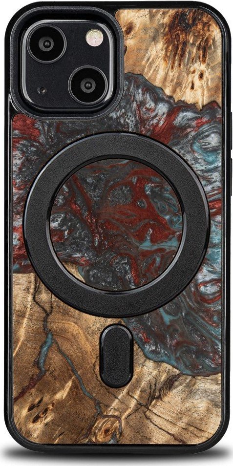 BeWood Etui Bewood Unique na iPhone 13 Mini - Planets - Pluton z MagSafe