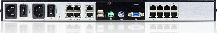 Przełącznik Aten ALTUSEN KN1108VA 1L/1-Remote 8 Port Cat 5 KVM over IP SW. - KN1108VA-AX-G