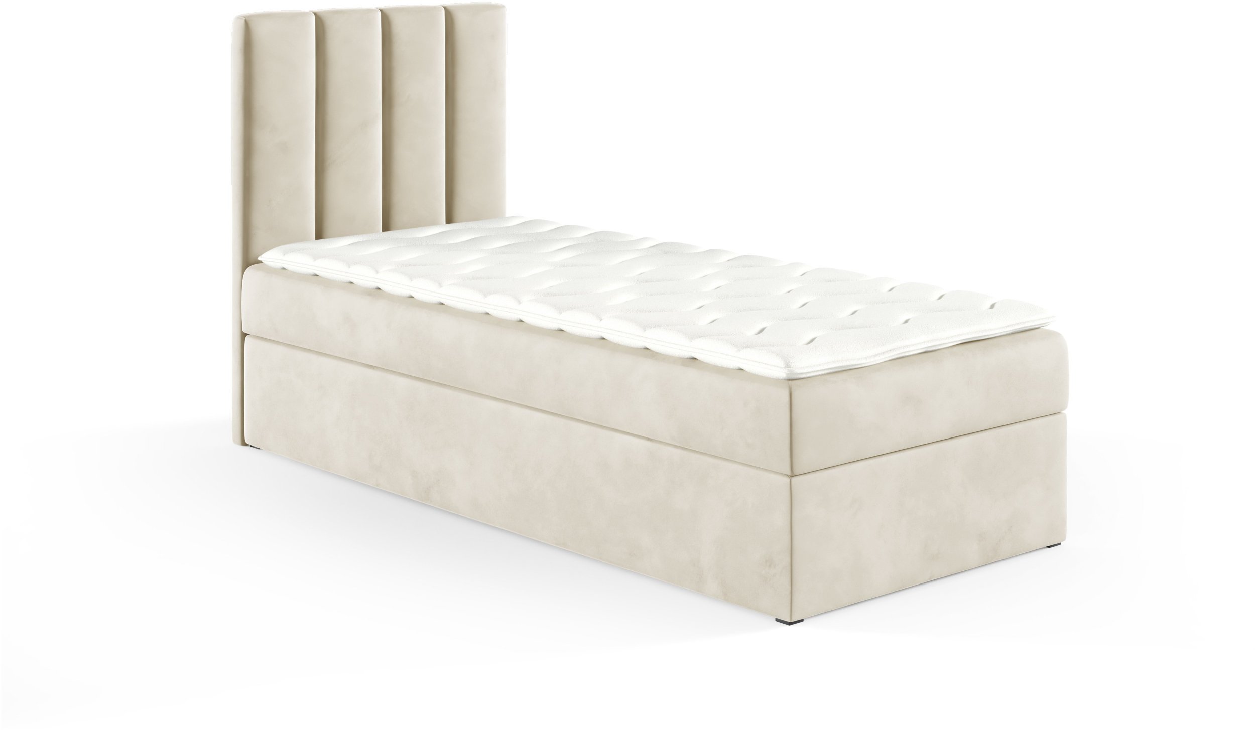 Łóżko kontynentalne Nina Box 90x200 bez nóg riviera 21