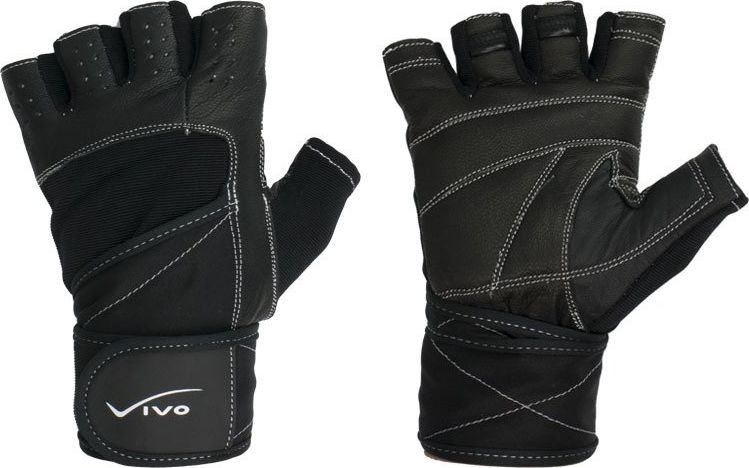 Vivo Rękawice kulturystyczne 1094 czarne r. XXL