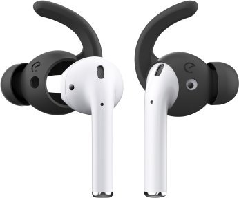 Class and Culture LLC KeyBudz EarBuddyz Ultra - silikonowe nakładki do AirPods 1/2 (black)