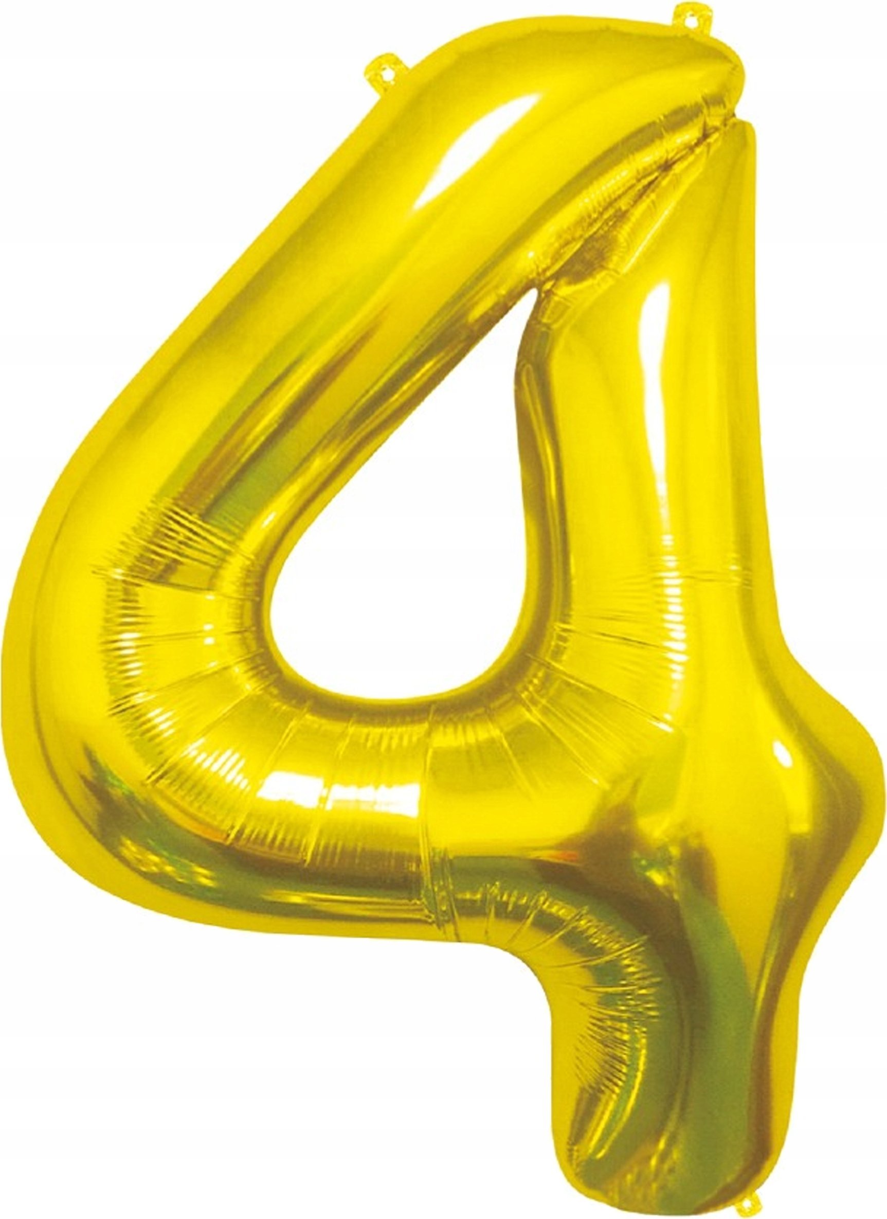 GoDan Balon foliowy B&C Cyfra 4 złota 85cm BC-HZL4