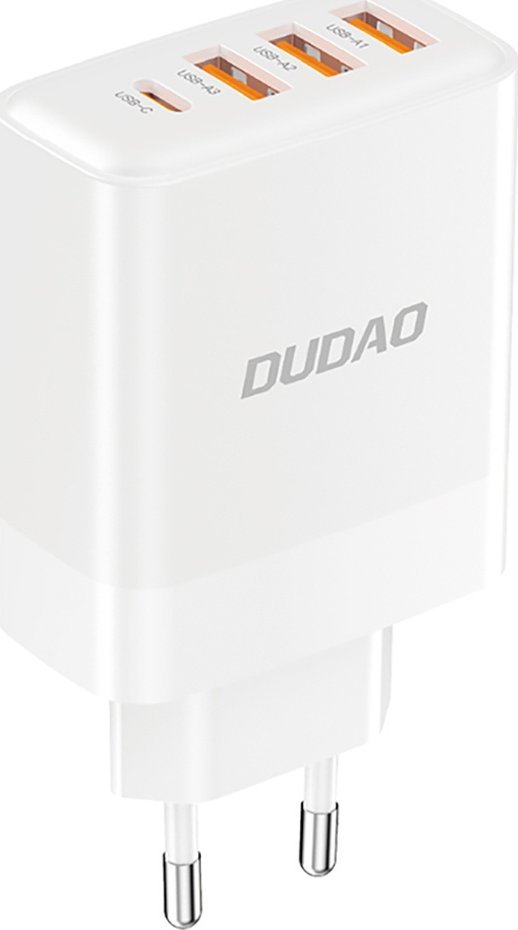Ładowarka Dudao Ładowarka Dudao A5HEU sieciowa 3x USB-A 1x USB-C PD20W - biała