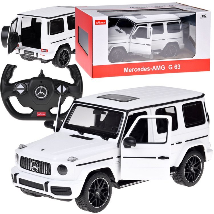 Rastar auto zdalnie sterowane Mercedes AMG G63 1:14 pilot + światła RC0710 EDUKAMP