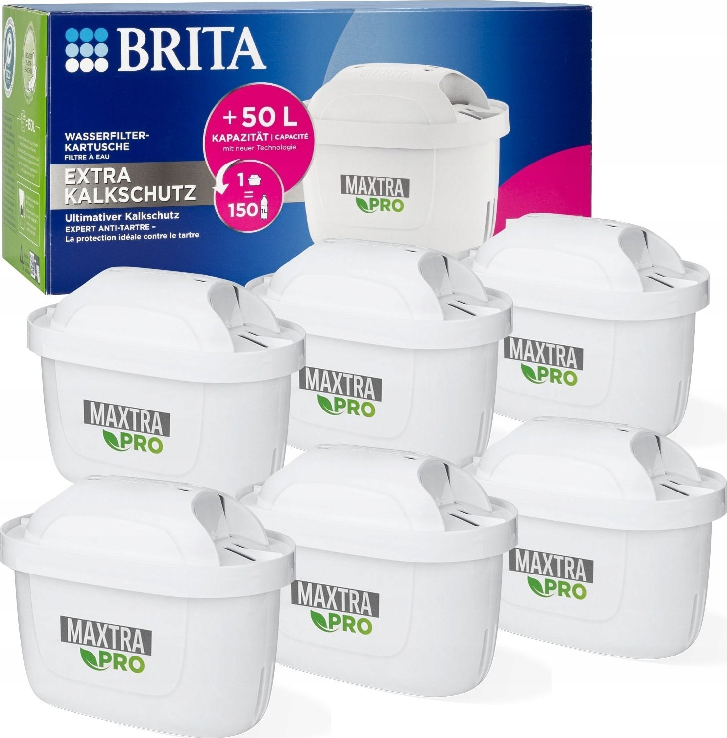 Wkład filtrujący Brita Maxtra PRO Hard 6 szt.