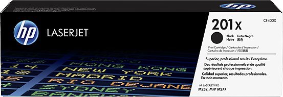 Toner HP HP 201X High Yield Juodas lazerinis Toneris Cartridge, 2800 pages, for HP Color LaserJet 277, Pro M252