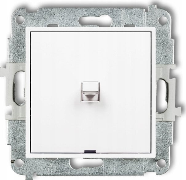 Karlik Łącznik jednobiegunowy Karlik Icon IWPUS-1 w stylu amerykańskim biały