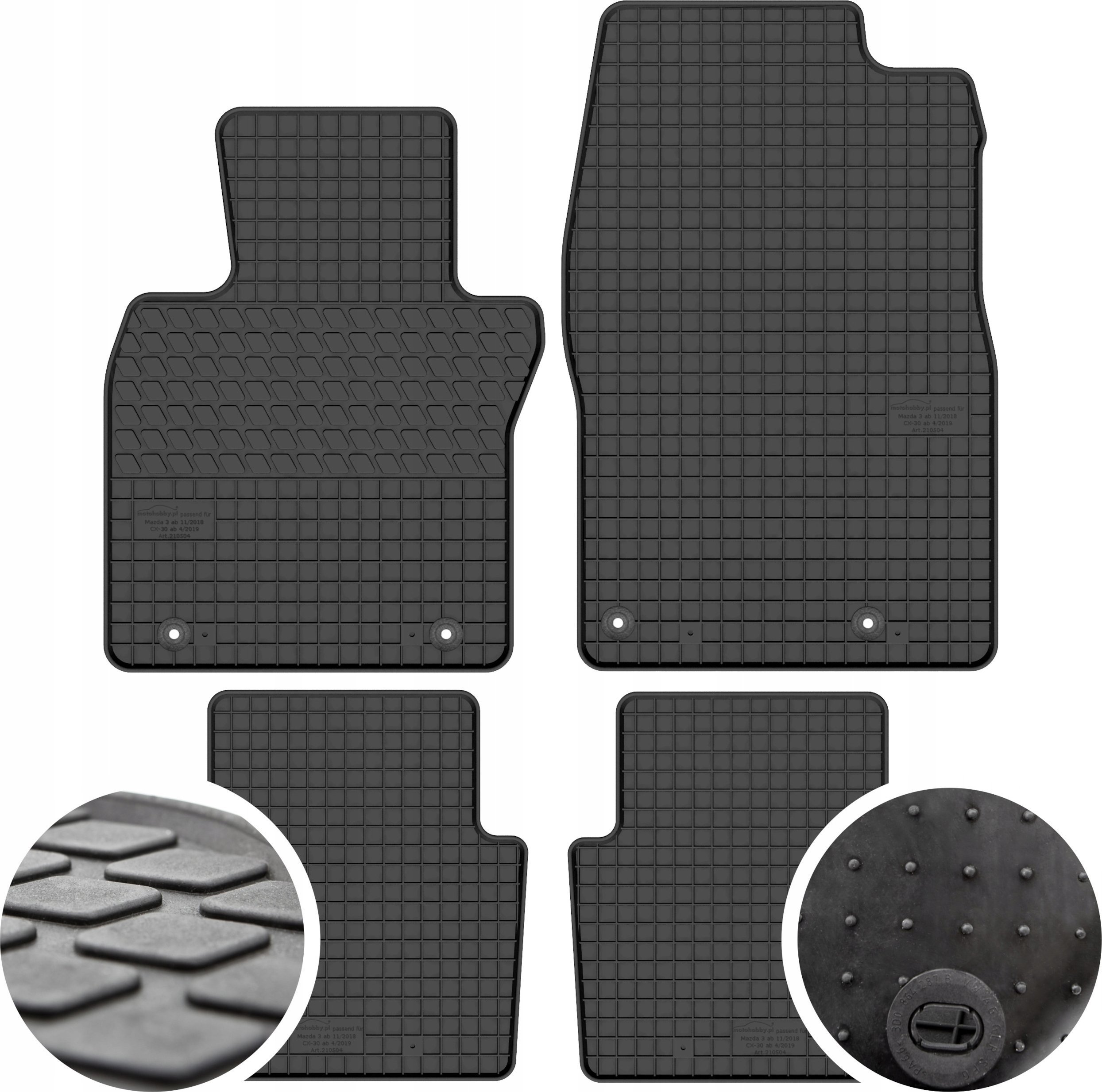 GeyerHosaja Dywaniki gumowe do Mazda CX-30