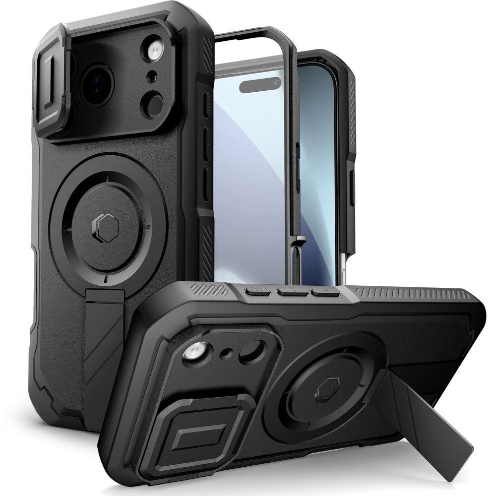 TECH-PROTECT KEVLAR MAGSAFE IPHONE 17 PRO BLACK