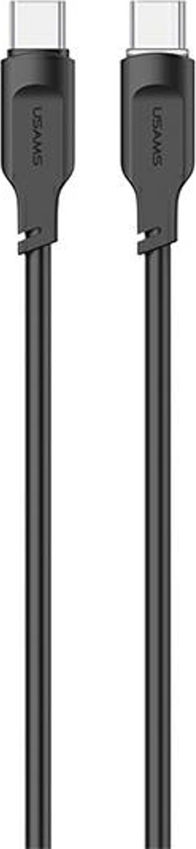 Kabel USB Usams USB-C - USB-C 1.2 m Czarny (brak)