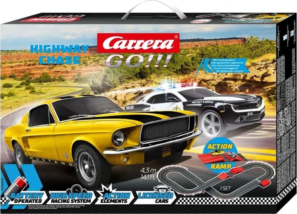 Carrera Tor Highway Chase skocznia 4,3m