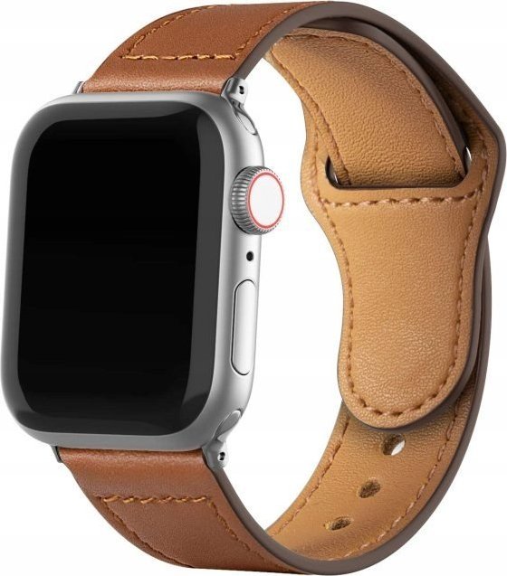 PASEK SKÓRZANY do APPLE WATCH 1 2 3 4 5 6 7 SE