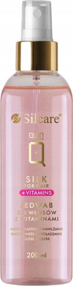 SILCARE_Silk For Hair + Vitamins jedwab do włosów z witaminami 200ml