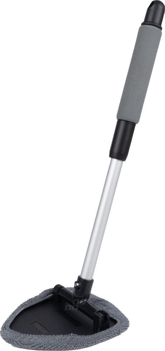 AMiO Myjka teleskopowa do mycia szyb okien mikrofibra trójkątna amio-03858