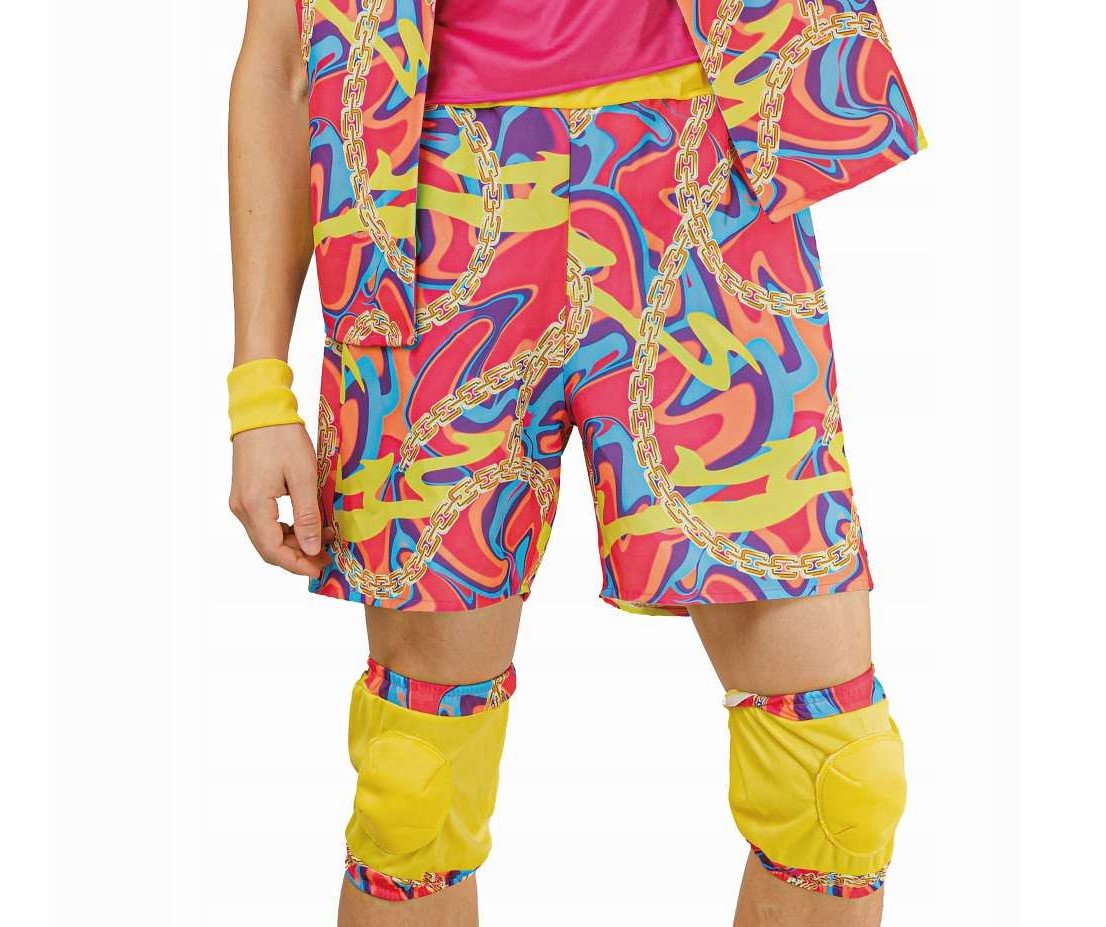 Strój dla dorosłych Rolkarz Lata 80' rozm. 52