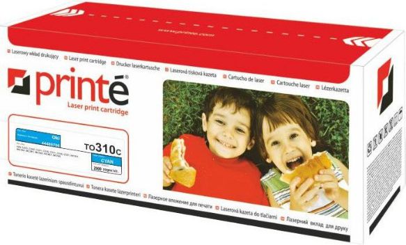 Toner Printe TO310C Cyan Zamiennik 44469706 (TO310C)