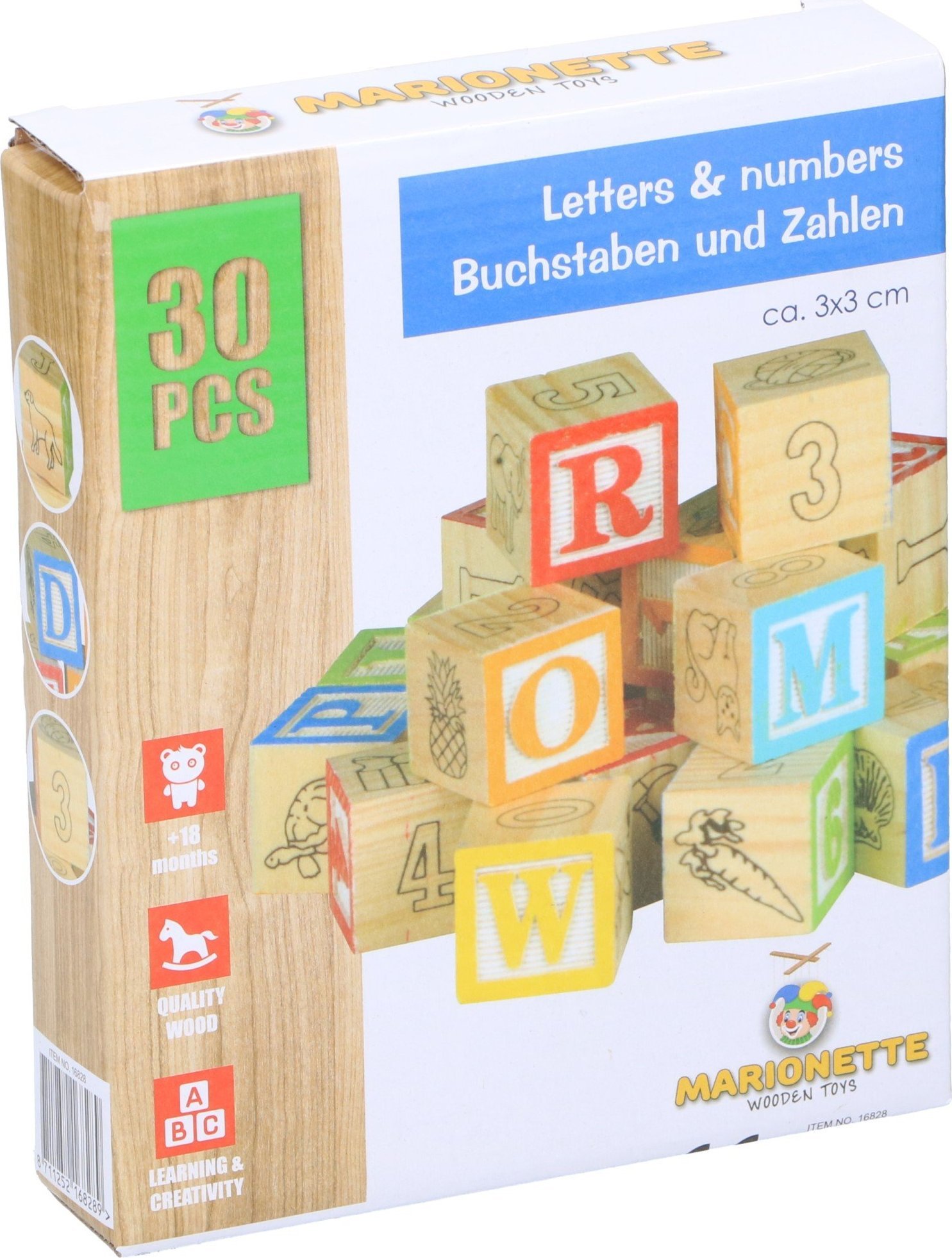 Marionette Drewniane auto Straż Pożarna