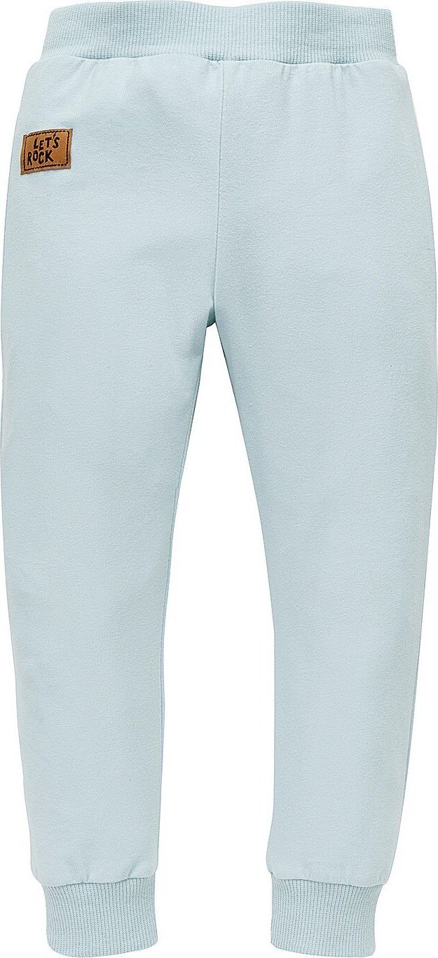 PINOKIO Spodnie niemowlęce niebieskie dla chłopięce Lets rock Pinokio 116