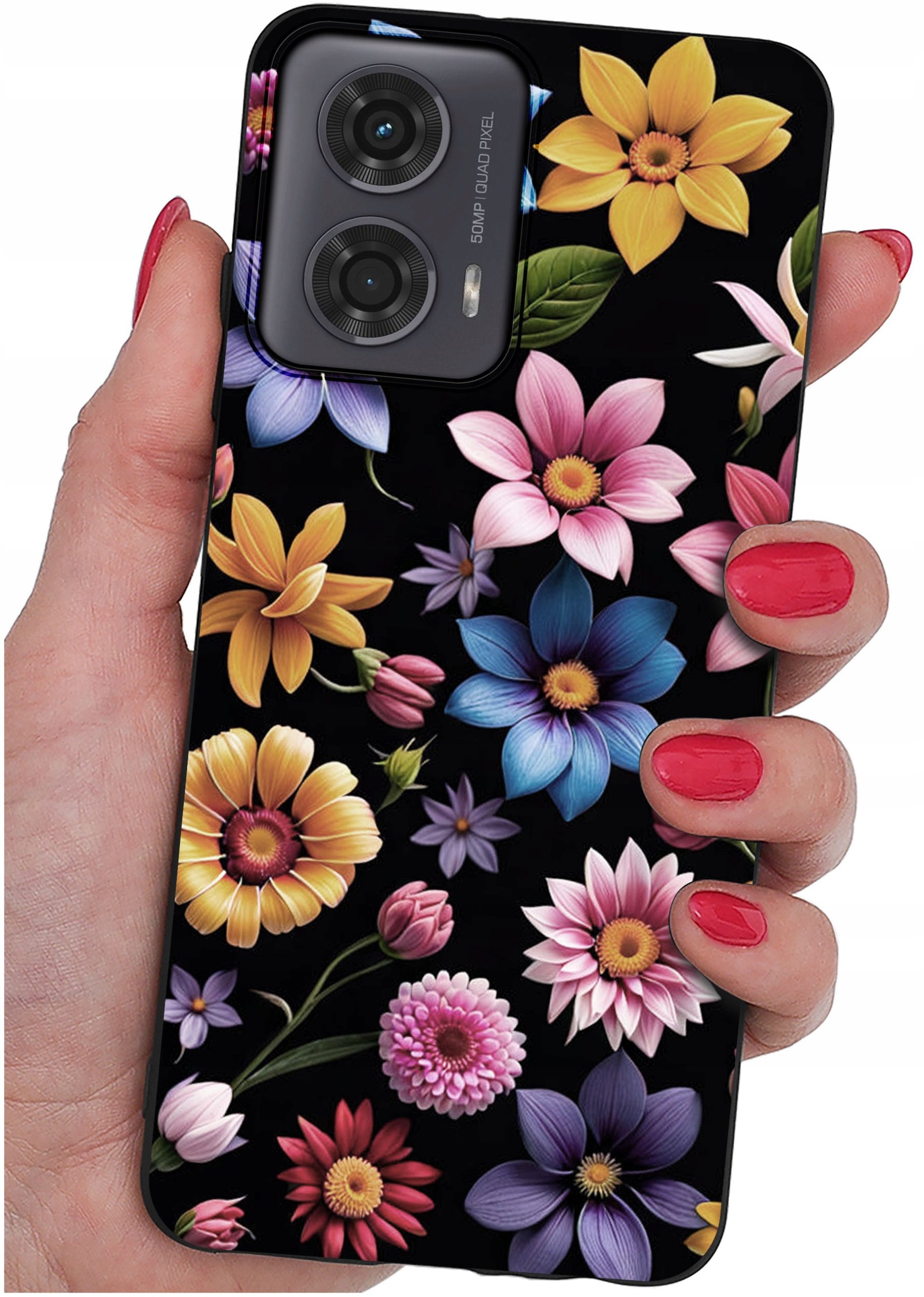 Etui do Motorola Moto G24 |G24 POWER |G04 |E14 WZORY |SILIKONOWE MATT SZKŁO