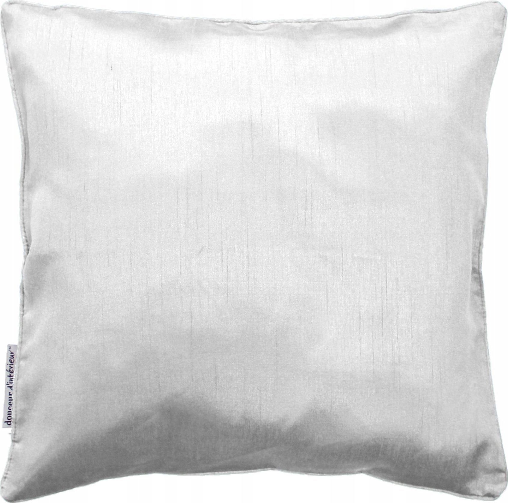 Douceur d`Interieur Poszewka na poduszkę 40 x 40 cm SHANA gładka, kolor biały