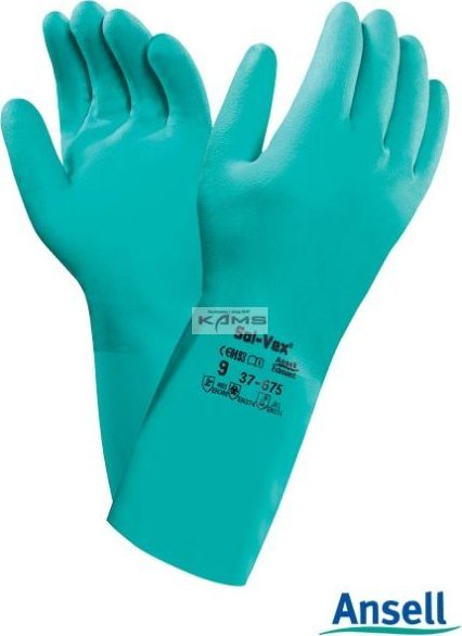 R.E.I.S. RASOLVEX37-675 - nitryolowe rękawice ochronne 10