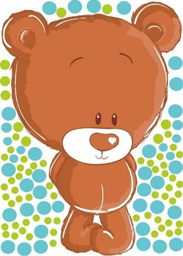 naSciane Naklejka ścienna Miś Misiu misiek XXL