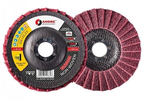 ANDRE ŚCIERNICA WŁÓKNINOWA 125mm GRUBA