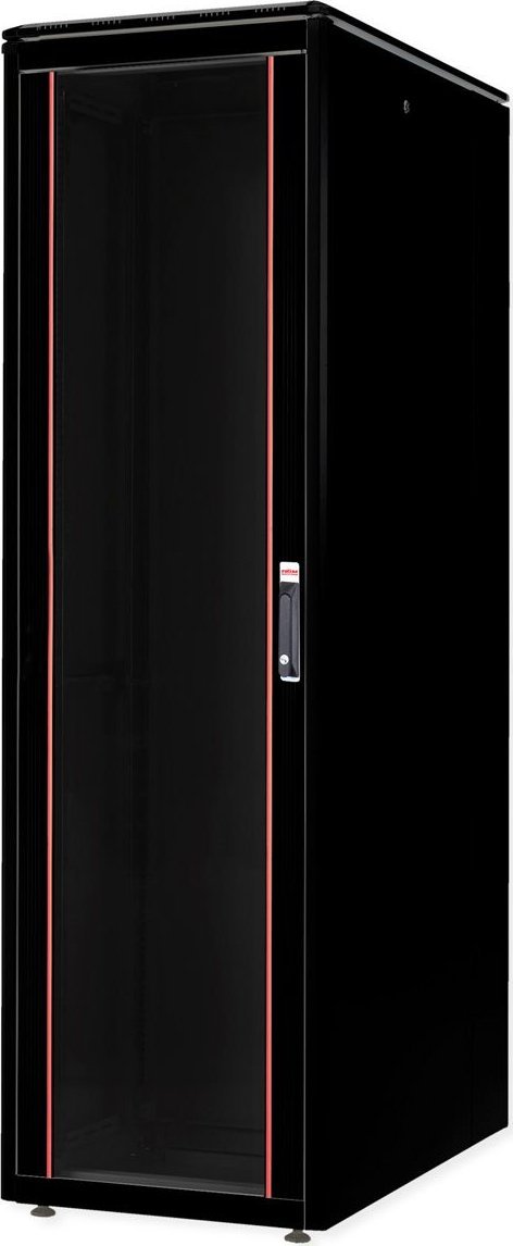 Szafa Roline ROLINE Netzwerkschrank Pro 48,26cm 19Zoll 47 HE 600x1000 BxT Glast�r schwarz