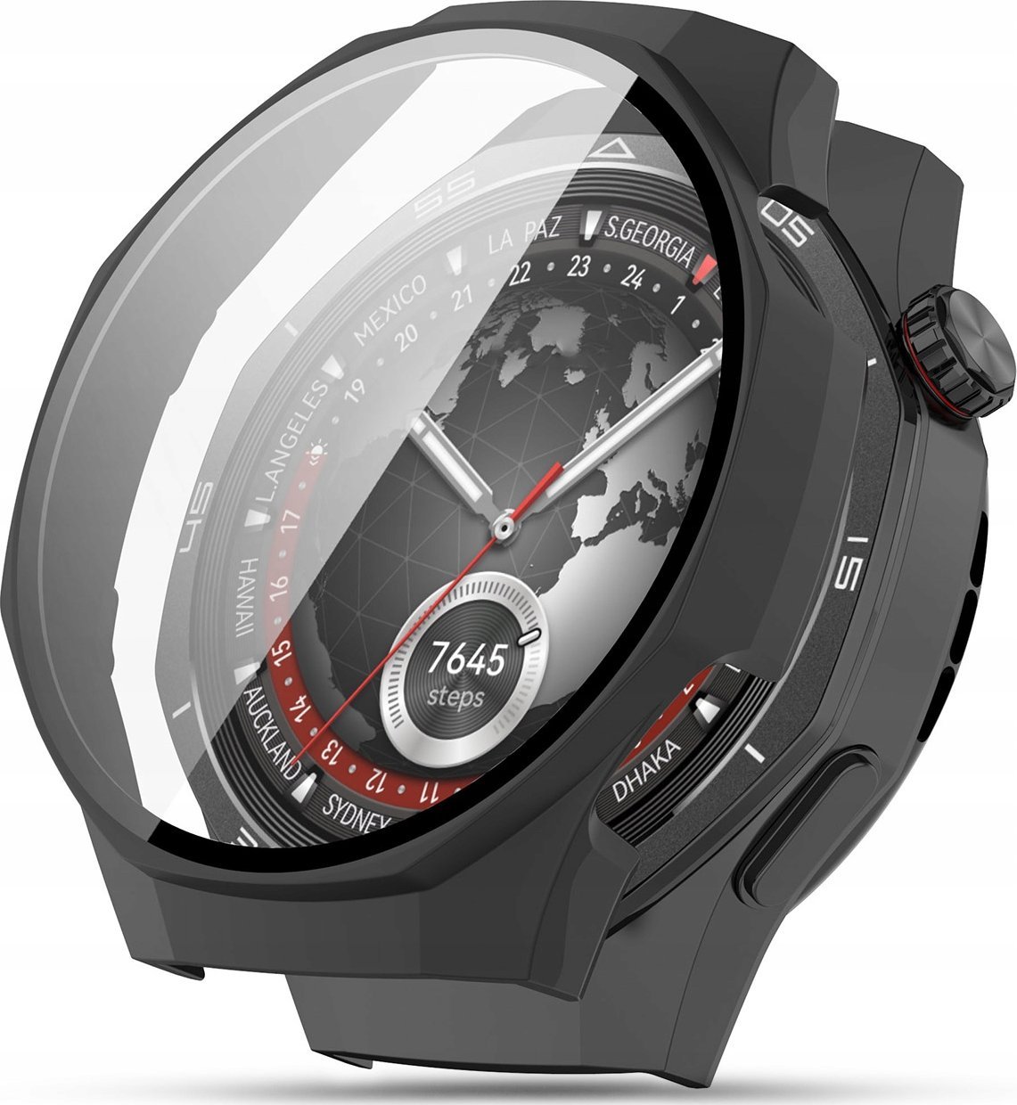 ETUI OCHRONNE 2w1 SZKŁO HARTOWANE do Huawei Watch GT5 Pro Active 46mm Elite