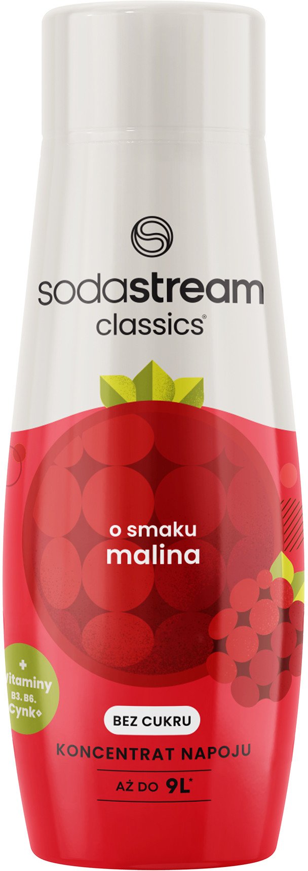 Syrop Malina Zero cukru 440 ml