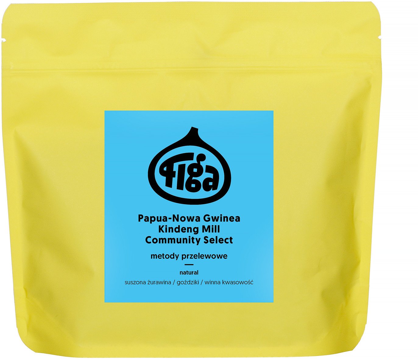 Figa Coffee - kawa ziarnista Papua Nowa Gwinea Kindeng Mill Community Select Natural Filter 250 g