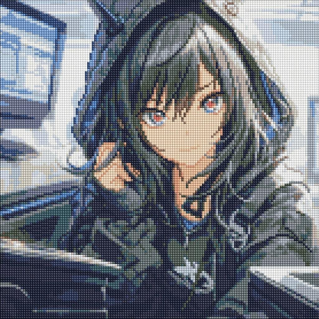 Norimpex Diamentowa mozaika - Cyfrowa tajemnica 40x40cm